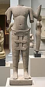 Standing Four-Armed Vishnu by Unknown Artist