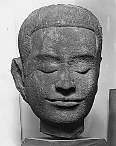 Head of Buddha or Bodhisattva by Unknown Artist