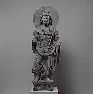 Standing Bodhisattva Maitreya (Buddha of the Future) by Unknown Artist