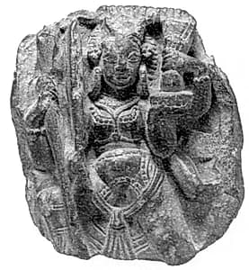 Fragment of a Small Stele by Unknown Artist