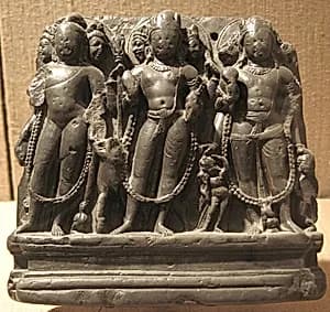 The Brahmanical Triad: Brahma, Shiva, Vishnu by Unknown Artist