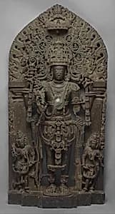 Standing Vishnu as Keshava by Dasoja of Balligrama