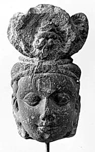 Head of a Bodhisattva by Unknown Artist