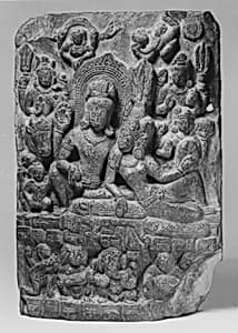 Shiva Seated with Parvati by Unknown Artist
