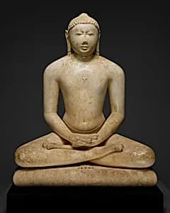 Jain Svetambara Tirthankara in Meditation by Unknown Artist