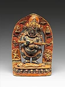 Mahakala Panjaranatha (Protector of the Tent) by Unknown Artist