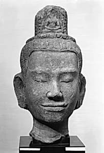 Head of Bodhisattva Avalokiteshvara by Unknown Artist