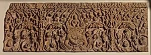 Lintel with a Mask of Kala by Unknown Artist