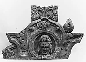 Head of a Hindu Deity by Unknown Artist