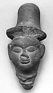 Head with Hat by Unknown Artist
