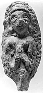 Relief of a Female Deity by Unknown Artist