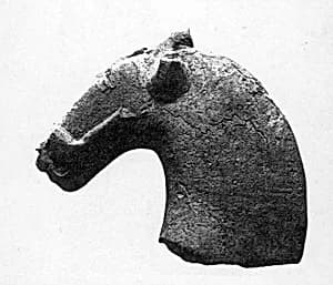 Fragment of a Horse's Head by Unknown Artist