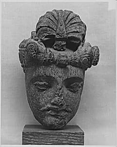 Head of a Bodhisattva by Unknown Artist