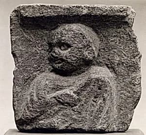 Head of a Male by Unknown Artist