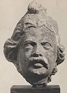 Head of an Iranian Nomad by Unknown Artist