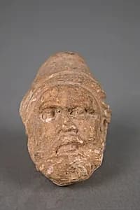 Head of an Iranian Nomad by Unknown Artist