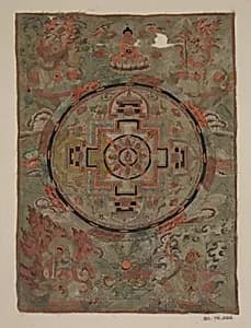 Buddha Surrounded By Bodhisattvas by Unknown Artist
