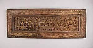 Central Panel or Book Cover by Unknown Artist