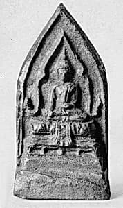Seated Buddha Enthroned by Unknown Artist