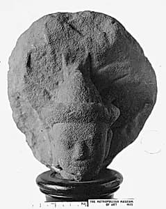 Head of a Buddha by Unknown Artist