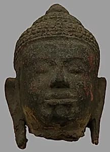 Head of Buddha by Unknown Artist