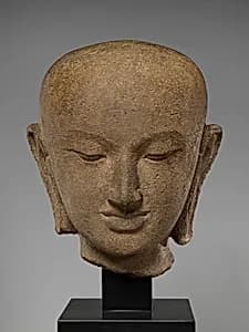 Head of a Monk (Study Collection) by Unknown Artist