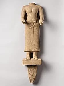 Standing Female Deity (Study Collection) by Unknown Artist