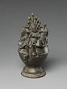 Ritual Ewer with Manasa, the Snake Goddess by Unknown Artist