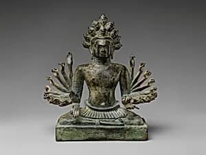 Eleven-Headed Avalokiteshvara, the Bodhisattva of Infinite Compassion by Unknown Artist