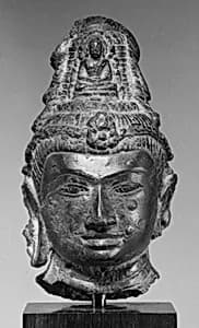 Head of Bodhisattva by Unknown Artist