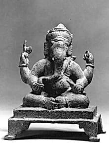 Seated Ganesha by Unknown Artist