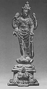 Standing Four-Armed Vishnu by Unknown Artist