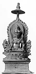 Seated Devi by Unknown Artist