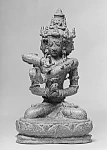 Seated Esoteric Buddhist Deity by Unknown Artist