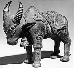 Toy Bull by Unknown Artist