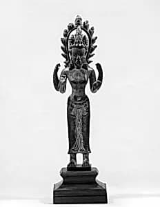 Standing Prajnaparamita, the Goddess of Transcendent Wisdom by Unknown Artist