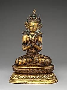 The Primordial Buddha Vajradhara by Unknown Artist