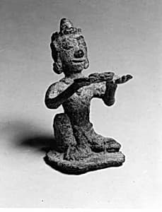 Seated Male Figure by Unknown Artist