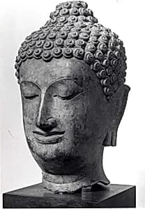Head of Buddha by Unknown Artist