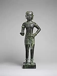 Standing Male Deity by Unknown Artist