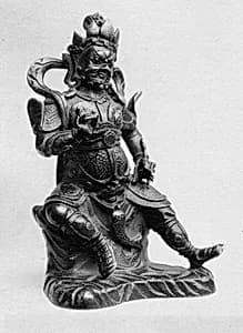 Seated Kubera by Unknown Artist