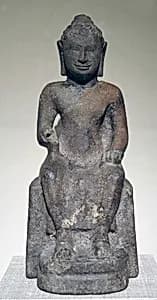 Seated Buddha with Legs Pendant by Unknown Artist
