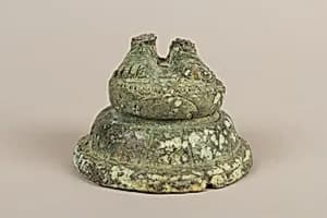 Fragment of a Base for a Statue by Unknown Artist