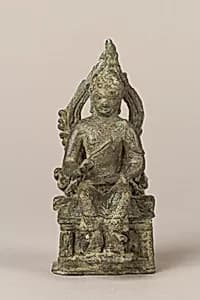 Fragment of a Seated Buddha by Unknown Artist