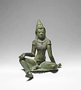 Bodhisattva Padmapani Seated in Royal Ease by Unknown Artist