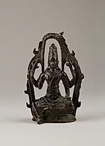 Seated Vishnu by Unknown Artist