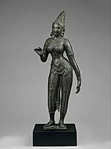 Standing Parvati by Unknown Artist