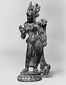 Standing Lakshmi (Goddess of Fortune) by Unknown Artist