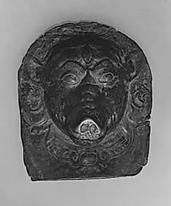Relief Plaque of Hindu Deity, Probably Processional: Face of Varaha by Unknown Artist