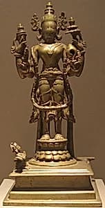 Standing Four-Armed Vishnu by Unknown Artist